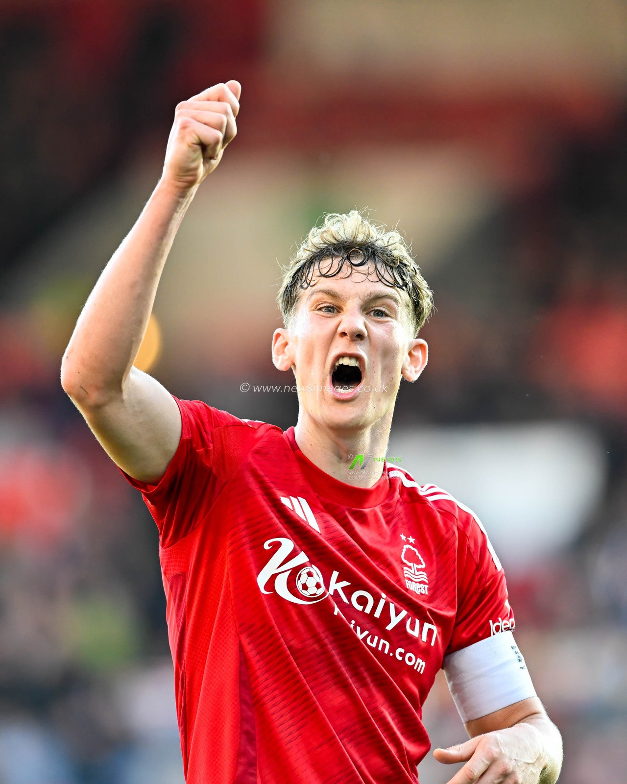 Ryan YATES of Nottingham Forrest shouting in protest during the Premier League match Nottingham Forest vs Fulham at City Ground, Nottingham, United Kingdom, 28th September 2024

(Photo by Mark Dunn/News Images)