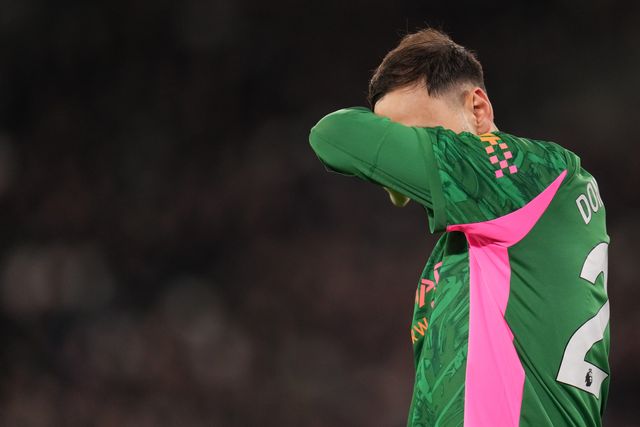 Manchester City goalkeeper Gianluigi Donnarumma during the Premier League match West Ham United vs Manchester City at London Stadium, London, United Kingdom on 14 March 2026

(Photo by Harvey Murphy/News Images)