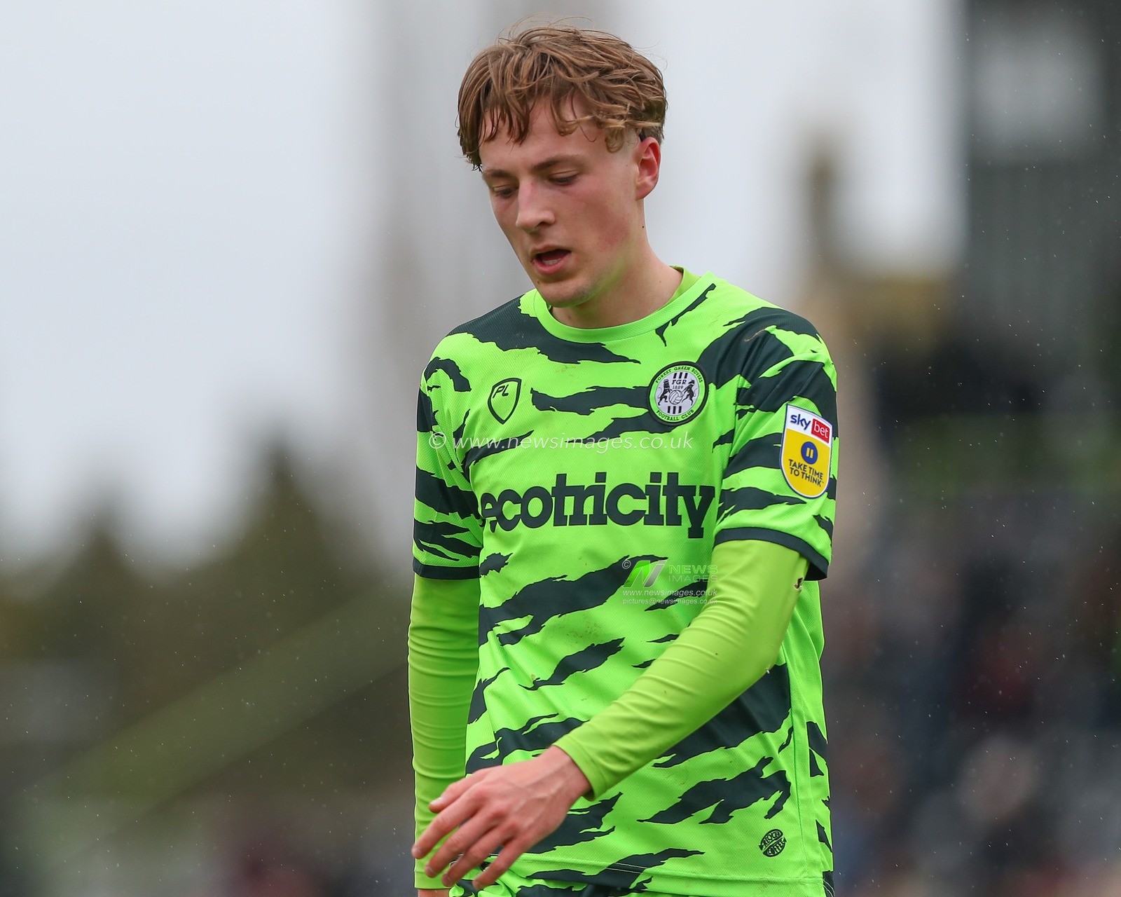Charlie Savage #48 of Forest Green Rovers during the Sky Bet League 1 match Forest Green Rovers vs Sheffield Wednesday at The New Lawn, Nailsworth, United Kingdom, 26th March 2023

(Photo by Gareth Evans/News Images)