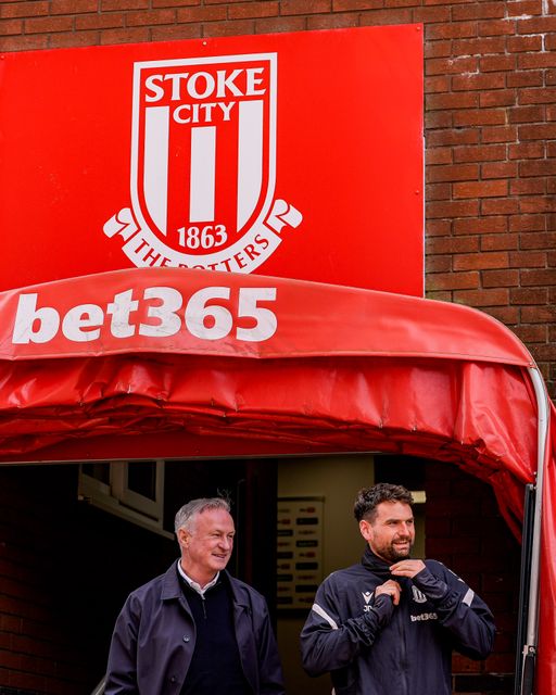 Michael O'Neill manager of Blackburn Rovers  walks out of the tunnel to inspect the pitch prior to kick off during the Sky Bet Championship match Stoke City vs Blackburn Rovers at Bet365 Stadium, Stoke On Trent, United Kingdom on 11 April 2026

(Photo by Maynard Manyowa/News Images)