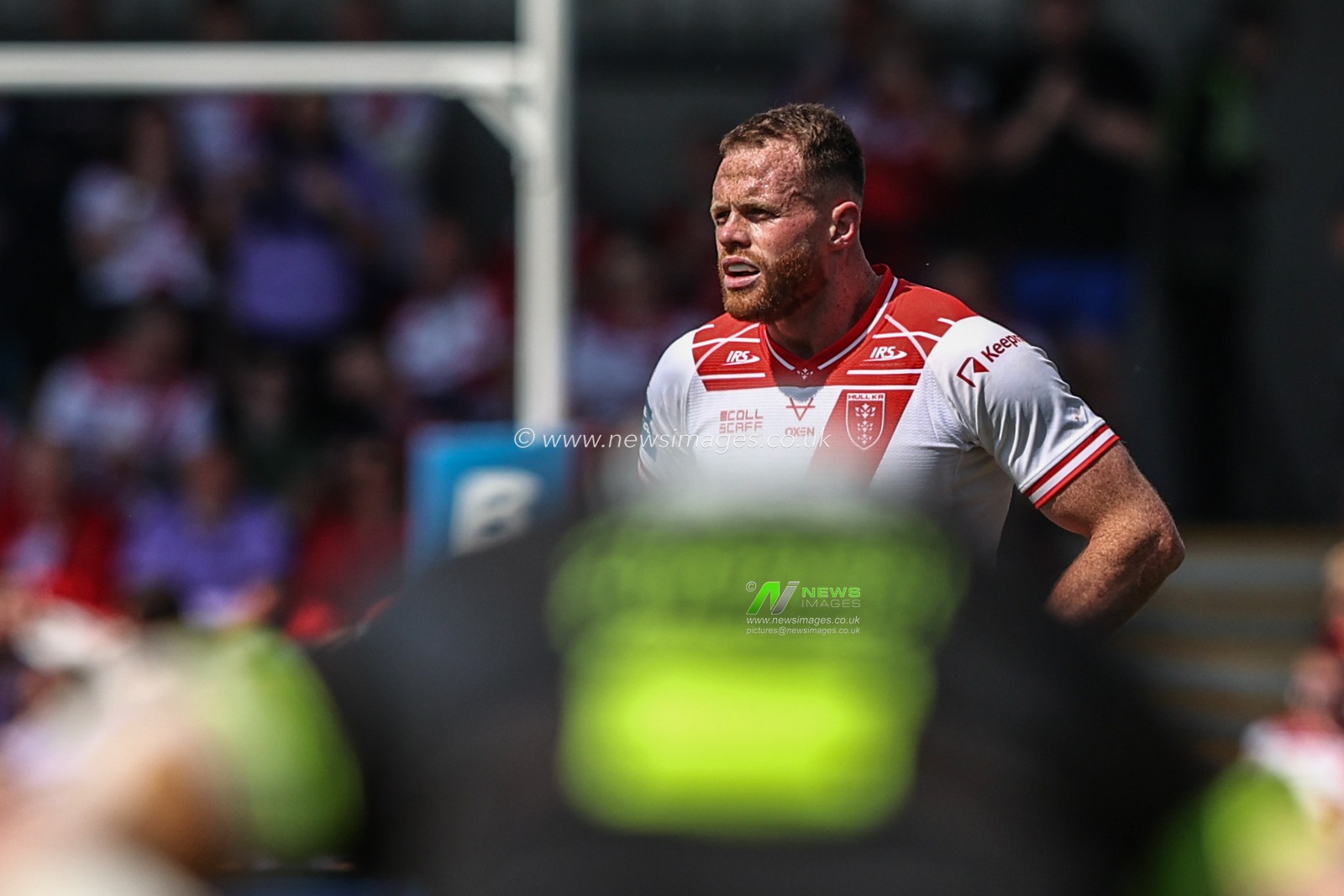 Joe Burgess of Hull KR during the Betfred Challenge Cup Semi-final match Hull KR vs Catalans Dragons at LNER Community Stadium, York, United Kingdom, 10th May 2025

(Photo by Alfie Cosgrove/News Images)
