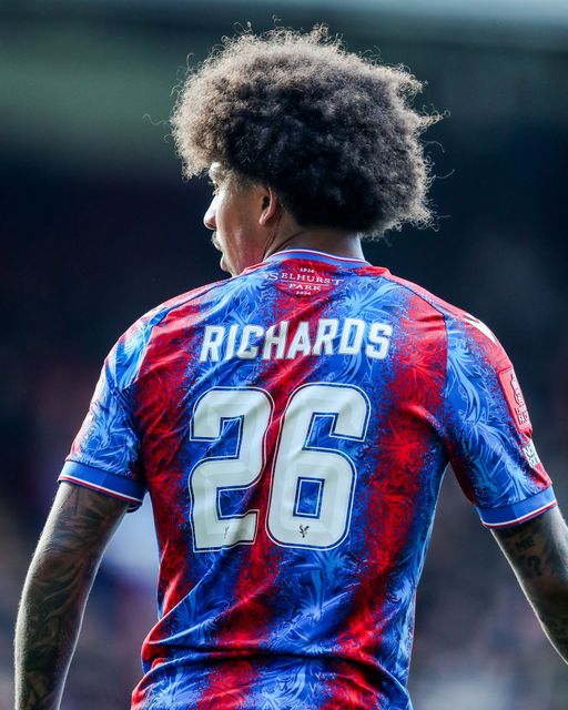 Chris Richards of Crystal Palace looks on during the Emirates FA Cup 5th Round match Crystal Palace vs Millwall at Selhurst Park, London, United Kingdom, 1st March 2025

(Photo by Izzy Poles/News Images)