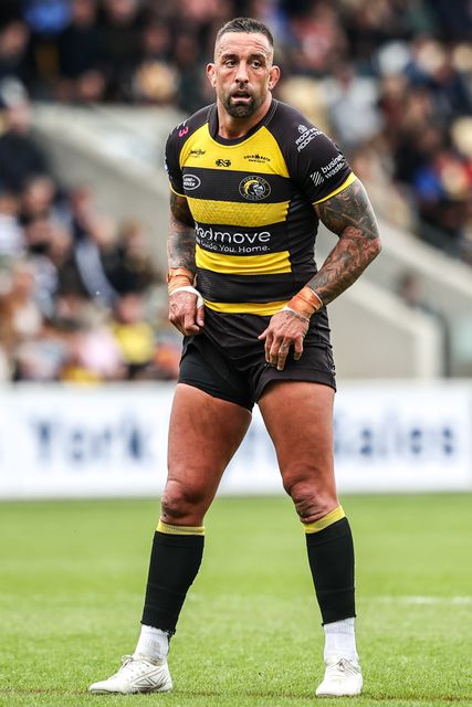 Paul Vaughan of York Knights during the Betfred Super League round 12 match York Knights vs Castleford Tigers at LNER Community Stadium, York, United Kingdom on 16 May 2026

(Photo by Alfie Cosgrove/News Images)