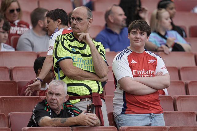 Arsenal fans ahead of the Pre-season friendly match Arsenal vs Villarreal at Emirates Stadium, London, United Kingdom, 6th August 2025

(Photo by Harvey Murphy/News Images)