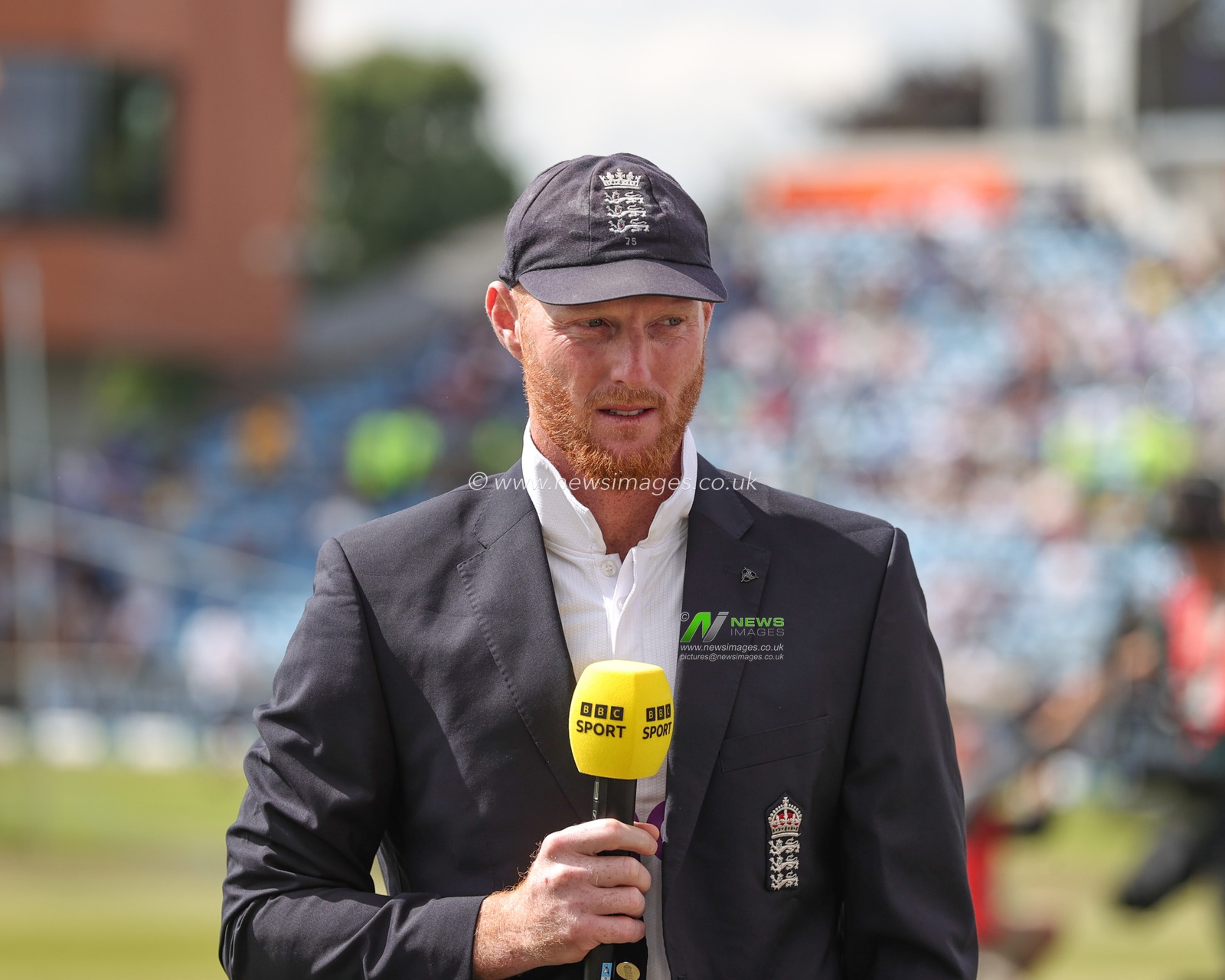 Ben Stokes of England speaks in a pre match press conference during the LV= Insurance Ashes Third Test Series Day 1 England v Australia at Headingley Stadium, Leeds, United Kingdom, 6th July 2023

(Photo by Mark Cosgrove/News Images)