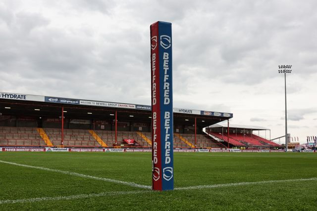 A general view of The Sewell Group Craven Park during the Betfred Super League round 12 match Hull KR vs Wigan Warriors at Sewell Group Craven Park, Hull, United Kingdom on 21 May 2026

(Photo by Mark Cosgrove/News Images)