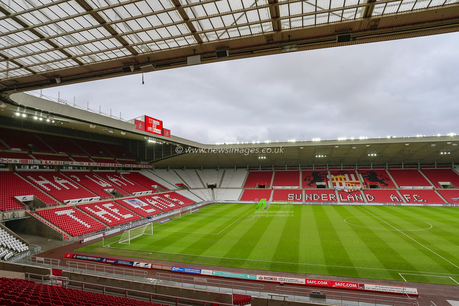 A general view of the Stadium of Light ahead of the Sky Bet League One match between Sunderland and Blackpool