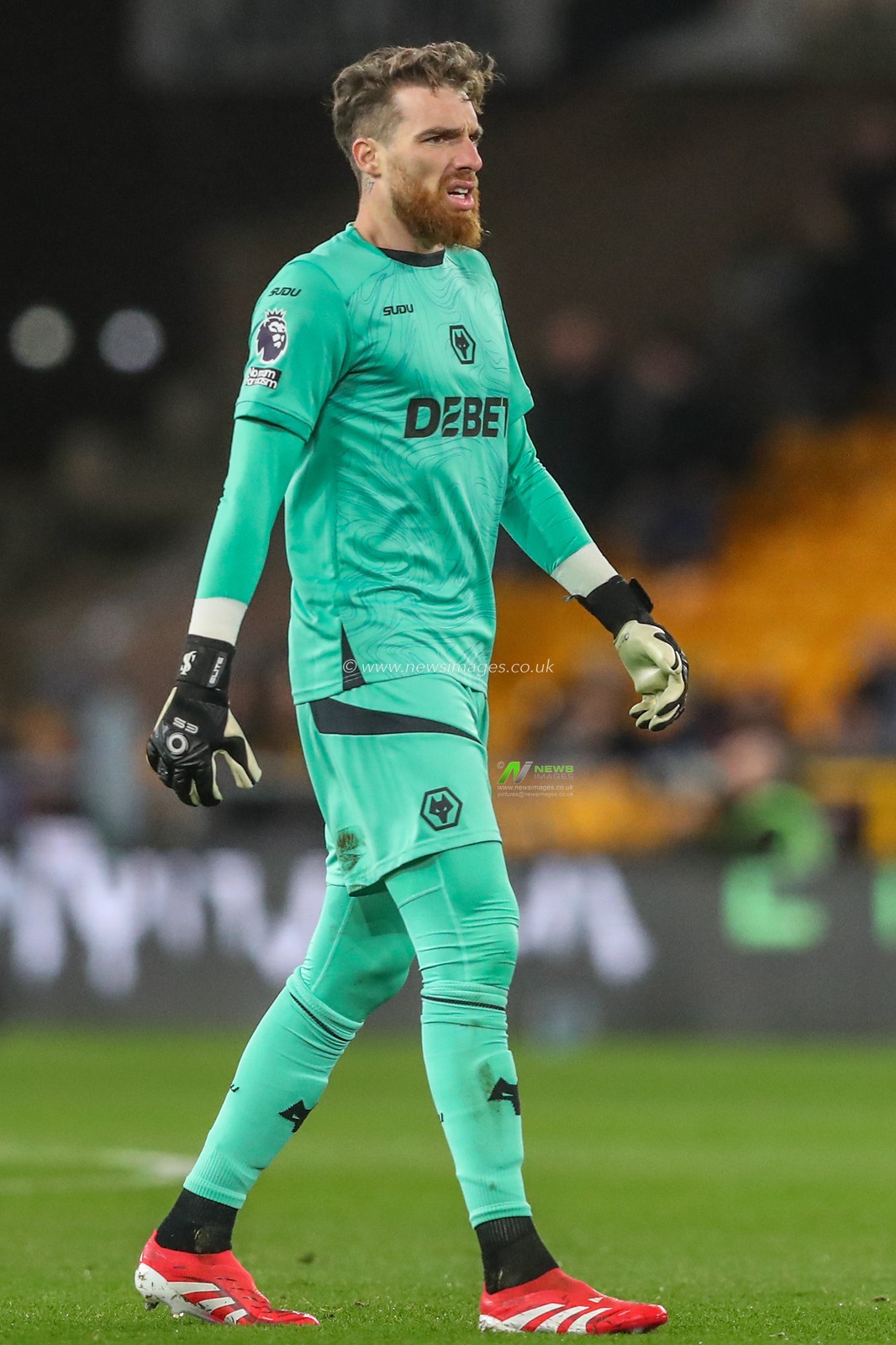 JosÃ© SÃ¡ of Wolverhampton Wanderers during the Premier League match Wolverhampton Wanderers vs Fulham at Molineux, Wolverhampton, United Kingdom, 25th February 2025

(Photo by Gareth Evans/News Images)