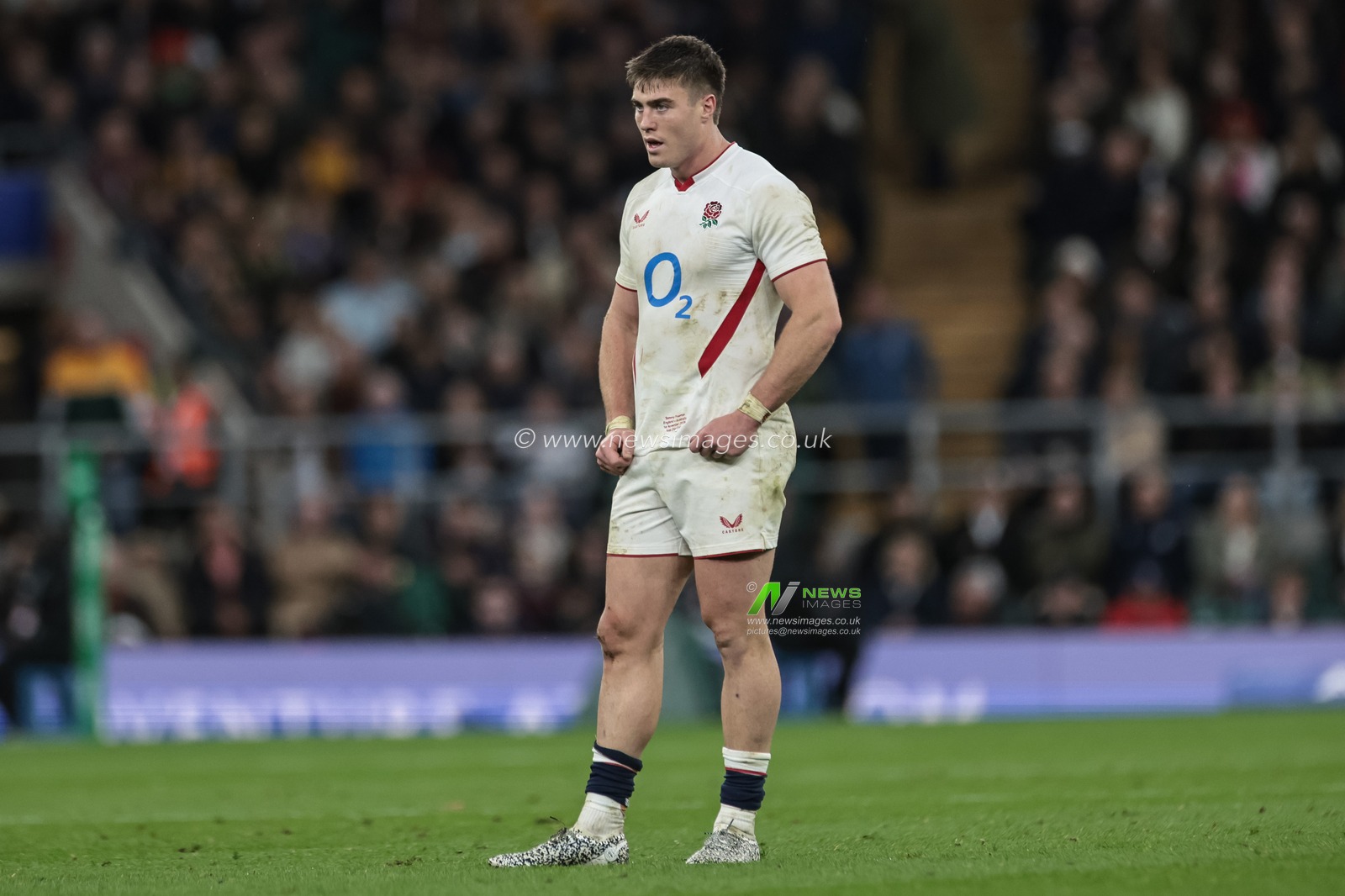 Tommy Freeman of England during the Quilter Nations Series 2025 match England vs Australia at Allianz Stadium, Twickenham, United Kingdom, 1st November 2025

(Photo by Mark Cosgrove/News Images)

*** GER AUT SUI OUT ***