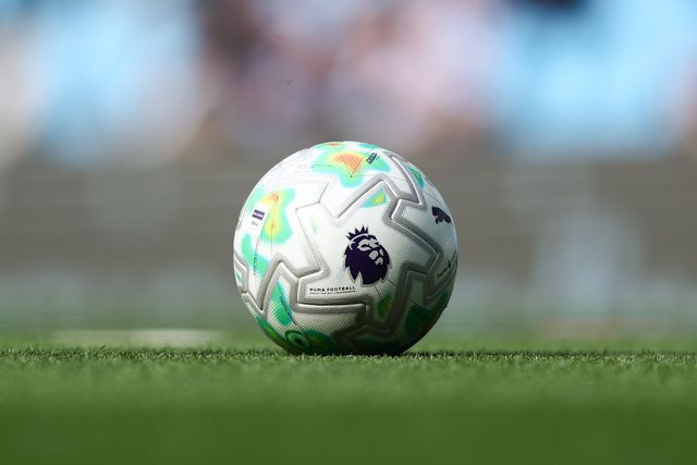 Premier League match ball ahead of the Premier League match Manchester City vs Brentford at The City in the Community Etihad Stadium, Manchester, United Kingdom on 09 May 2026

(Photo by Jorge Horsted/News Images)