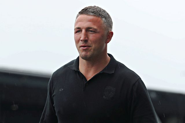 Sam Burgess, head coach of Warrington Wolves arrives before the Betfred Super League round 17 match Salford Red Devils vs Warrington Wolves at Salford Community Stadium, Eccles, United Kingdom, 4th July 2025

(Photo by Sam Eaden/News Images)