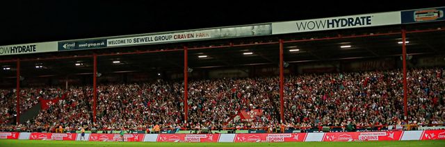 A general view of the East Stand at Sewell Group Craven Park during the Betfred Super League round 27 match Hull KR vs Warrington Wolves at Sewell Group Craven Park, Kingston upon Hull, United Kingdom, 18th September 2025

(Photo by Sam Eaden/News Images)