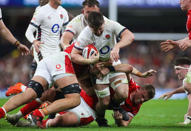 Ben Curry of England during the 2025 Guinness 6 Nations match Wales vs England at Principality Stadium, Cardiff, United Kingdom, 15th March 2025

(Photo by Andrew Lewis/News Images)