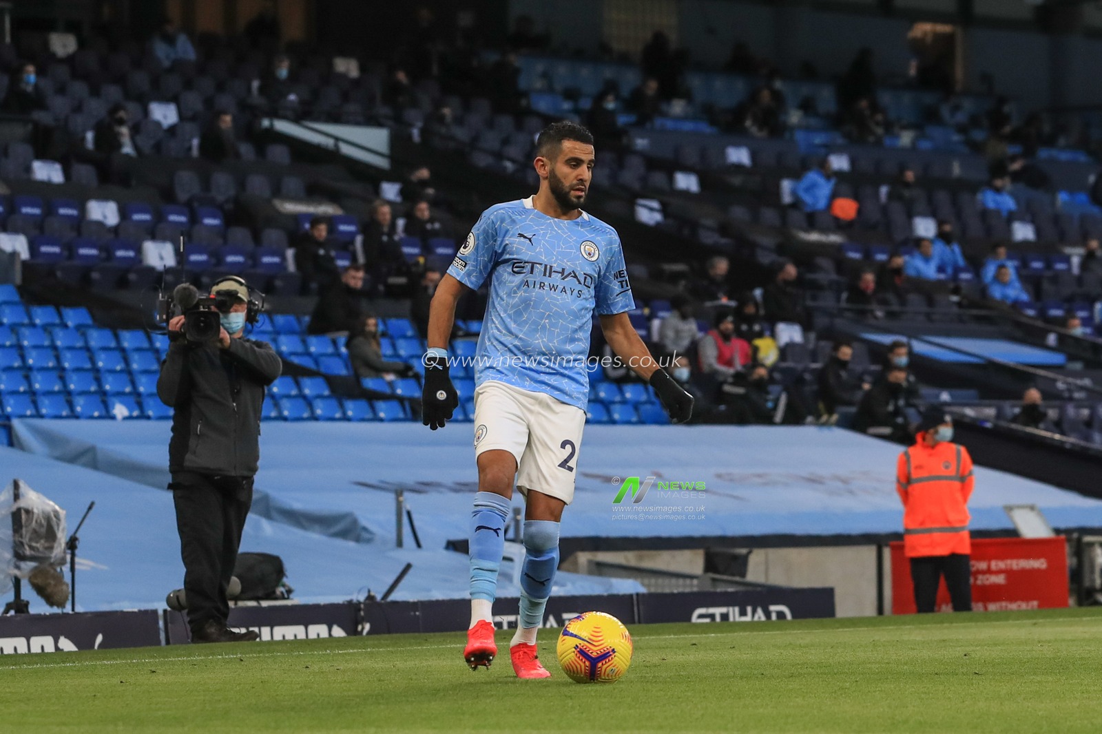 Riyad Mahrez #26 of Manchester City