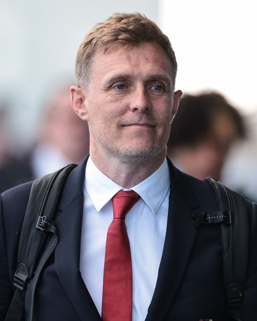 Darren Fletcher head coach of Manchester United U18's arrives during the FA Youth Cup Final match Manchester City U18 vs Manchester United U18 at Joie Stadium, Manchester, United Kingdom on 14 May 2026

(Photo by Mark Cosgrove/News Images)