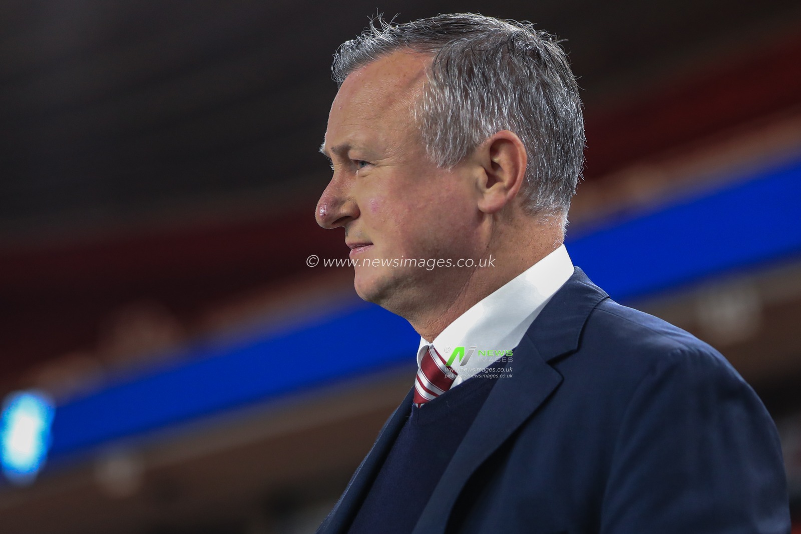 20th December 2019, Riverside Stadium, Middlesbrough, England; Sky Bet Championship, Middlesbrough v Stoke City : Michael O'Neill manager of Stoke City arrives at the Riverside Stadium 

Credit: Mark Cosgrove/News Images