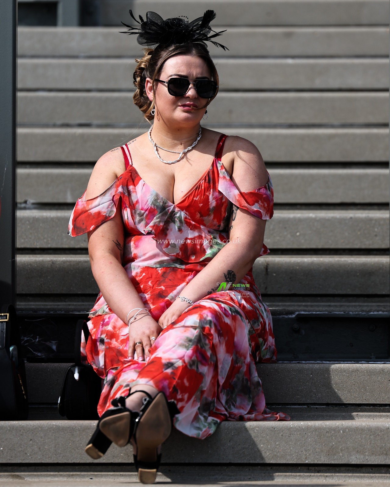 Racegoers during the Randox Grand National 2025 Day 2 Ladies Day at Aintree Racecourse, Liverpool, United Kingdom, 4th April 2025

(Photo by Mark Cosgrove/News Images)