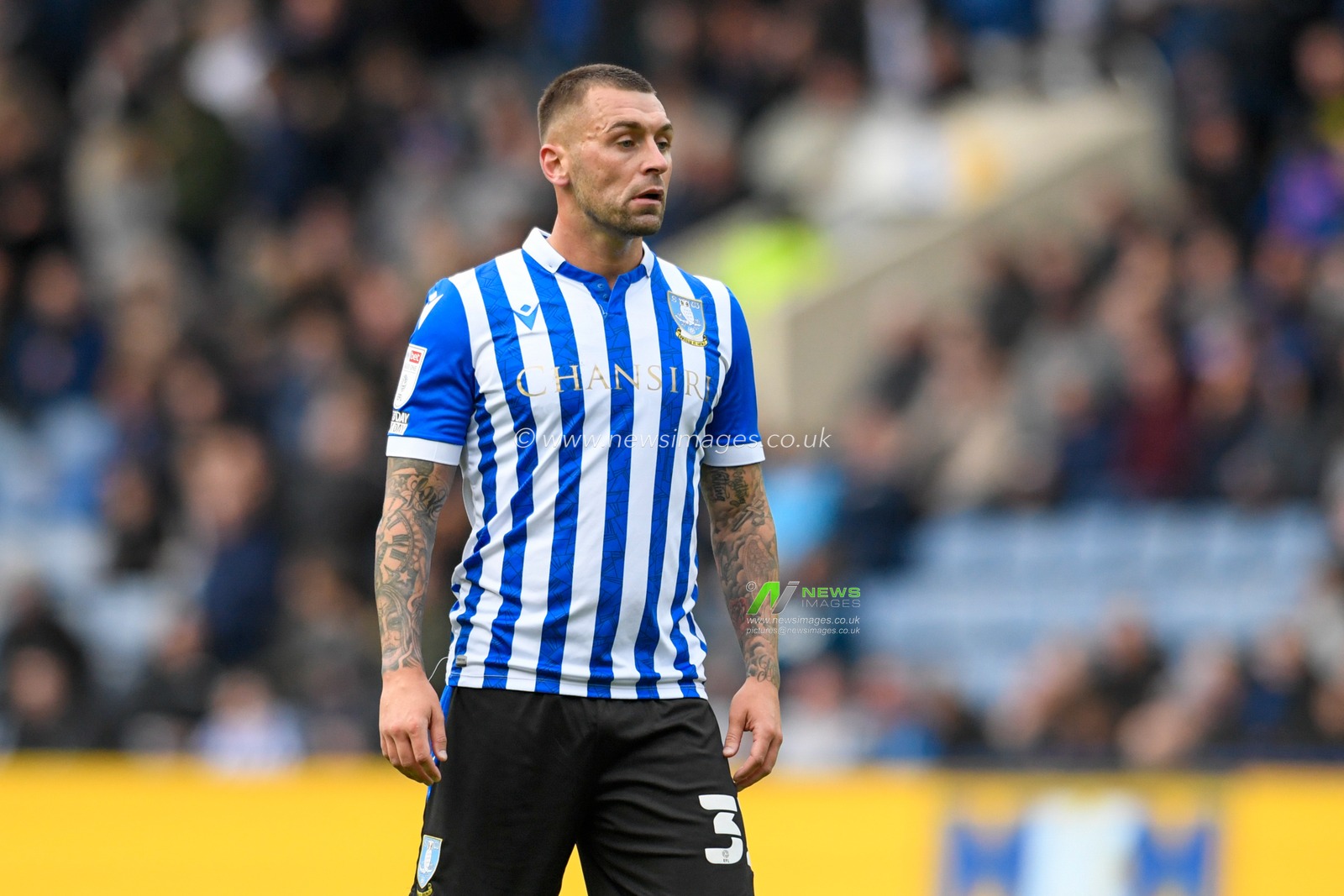 Jack Hunt #32 of Sheffield Wednesday in action during the game