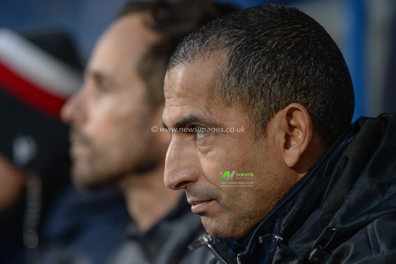 21st December 2019, John Smith's Stadium, Huddersfield, England; Sky Bet Championship, Huddersfield Town v Nottingham Forest : Sabri Lamouchi manager of Nottingham Forest 

Credit: Dean Williams/News Images
