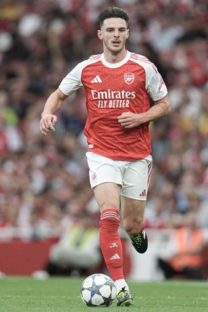 Declan Rice of Arsenal during the Pre-season friendly match Arsenal vs Villarreal at Emirates Stadium, London, United Kingdom, 6th August 2025

(Photo by Harvey Murphy/News Images)