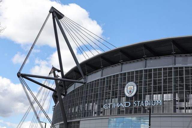 A general view of The Etihad Stadium during the Premier League match Manchester City vs Arsenal at Etihad Stadium, Manchester, United Kingdom on 19 April 2026

(Photo by Mark Cosgrove/News Images)