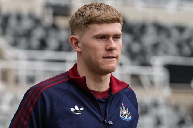 Lewis Hall of Newcastle United arrives during the Premier League match Newcastle Untied vs Sunderland at St. James's Park, Newcastle, United Kingdom on 22 March 2026

(Photo by Mark Cosgrove/News Images)