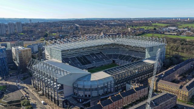 An aerial view of St James’ Park during the Emirates FA Cup 5th Round  match Newcastle Untied vs Manchester City at St. James's Park, Newcastle, United Kingdom on 07 March 2026

(Photo by Mark Cosgrove/News Images)