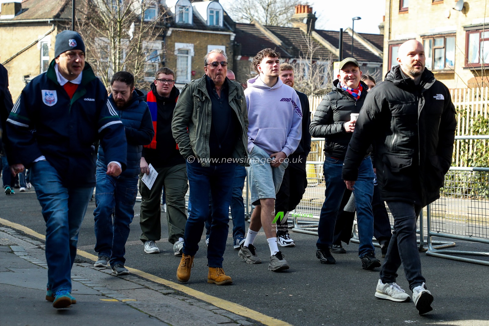 Fans arrive at Selhurst Park prior to the Emirates FA Cup 5th Round match Crystal Palace vs Millwall at Selhurst Park, London, United Kingdom, 1st March 2025

(Photo by Izzy Poles/News Images)