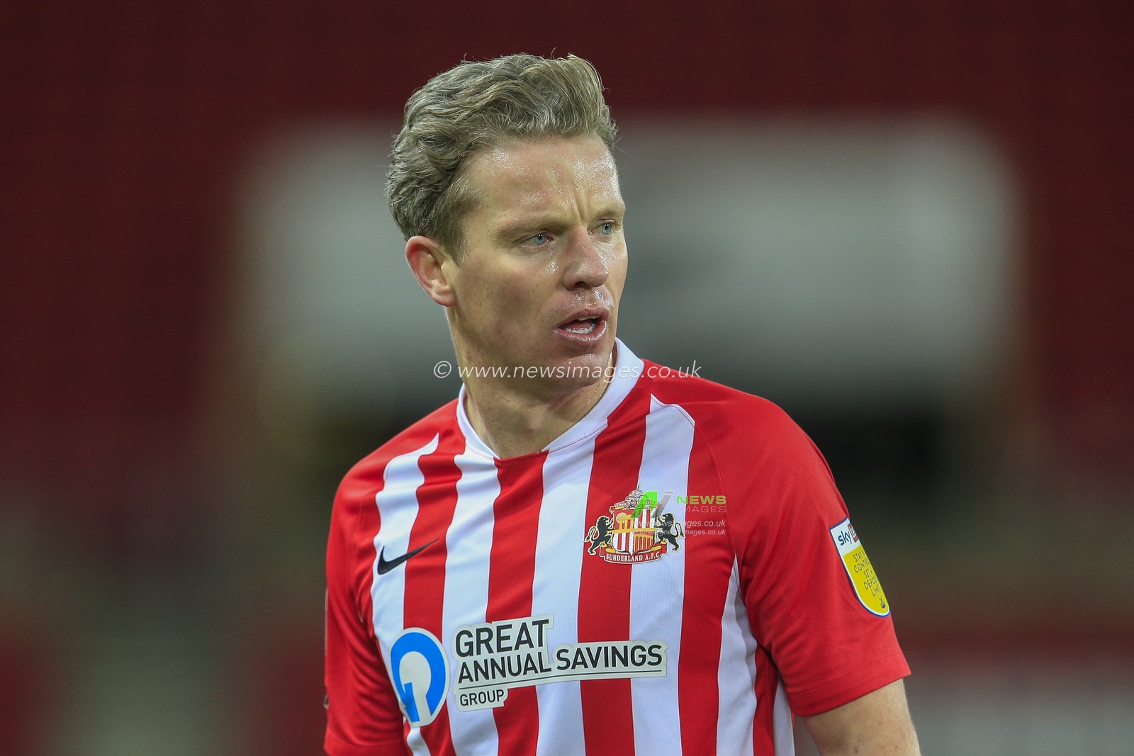 Grant Leadbitter #23 of Sunderland during the game