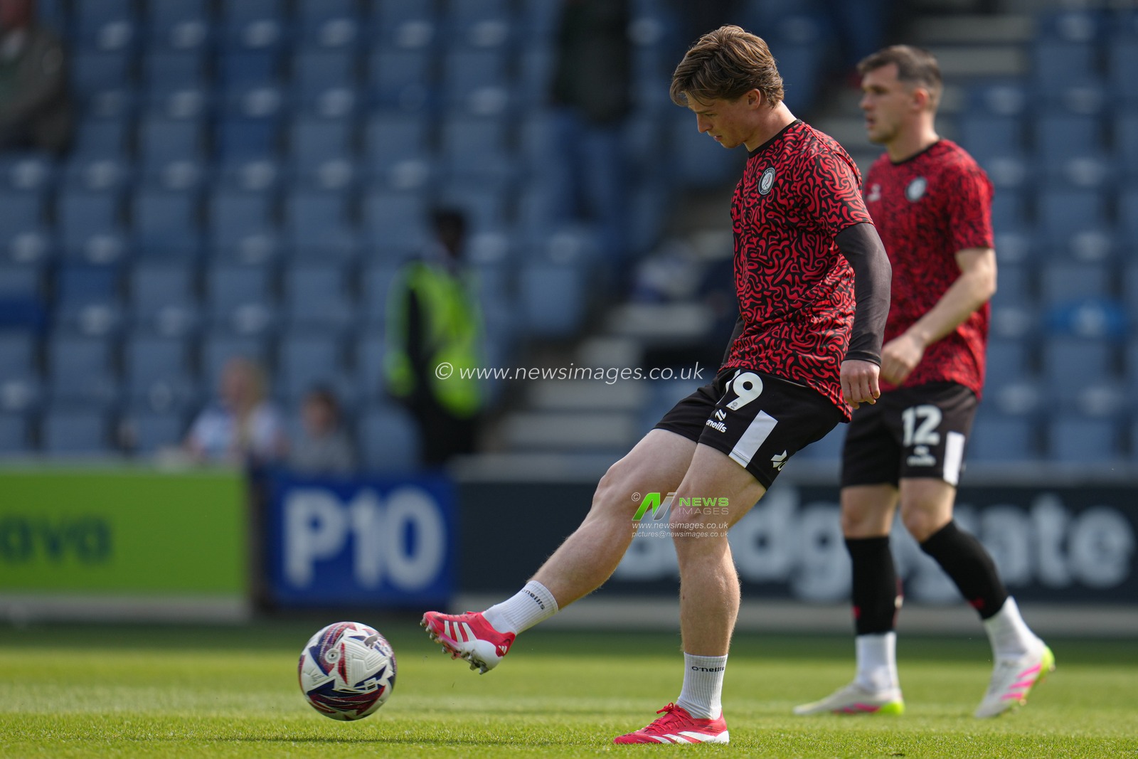 George Tanner of Bristol City ahead of the Sky Bet Championship match Queens Park Rangers vs Bristol City at Kiyan Prince Foundation Stadium, London, United Kingdom, 12th April 2025

(Photo by Harvey Murphy/News Images)