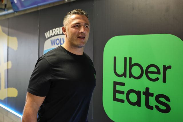 Sam Burgess head coach of Warrington Wolves arrives during the Betfred Super League round 9 match Warrington Wolves vs Wigan Warriors at The Halliwell Jones Stadium, Warrington, United Kingdom on 24 April 2026

(Photo by Mark Cosgrove/News Images)