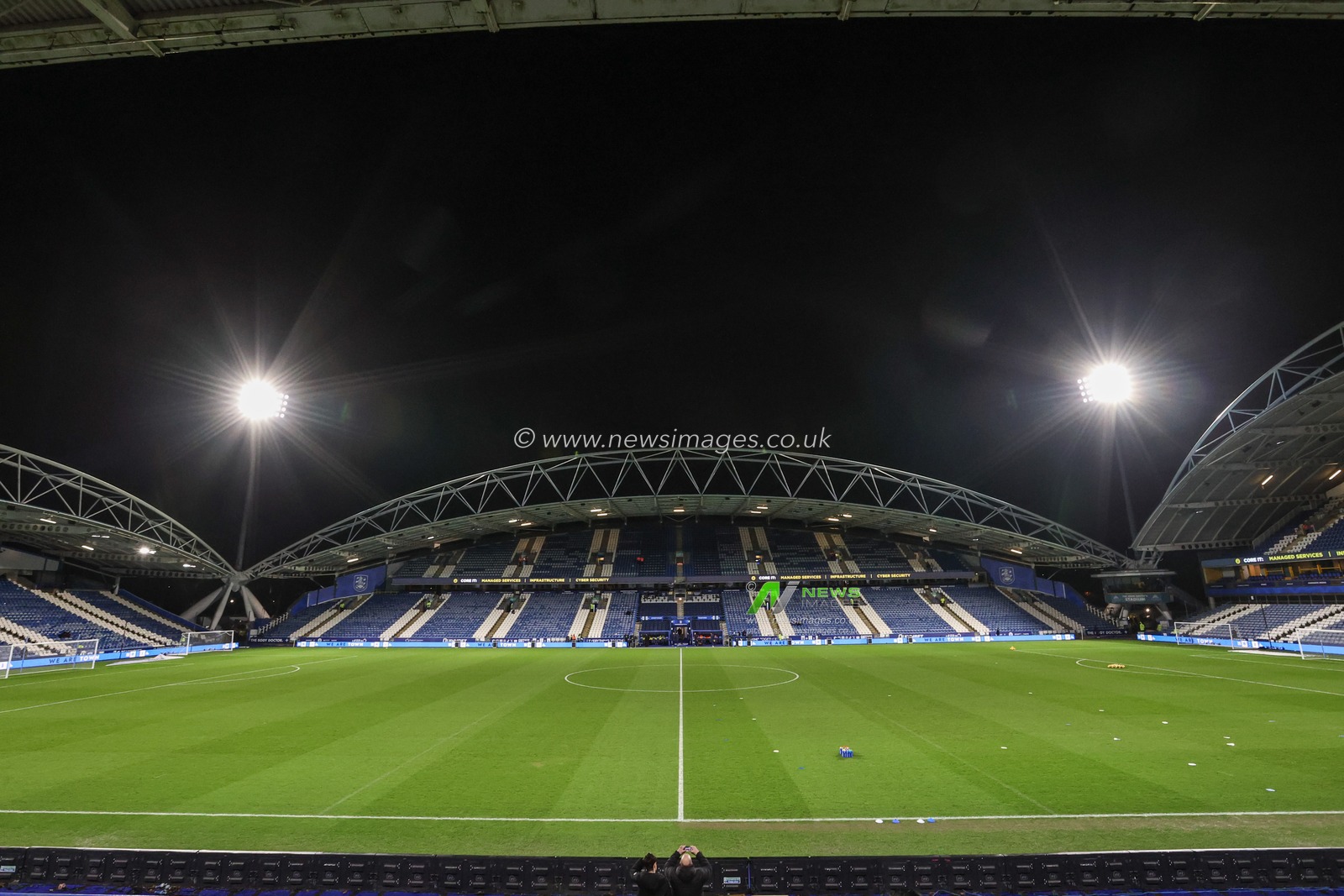 A general view of John Smithâ€™s Stadium ahead of the Sky Bet League 1 match Huddersfield Town vs Birmingham City at John Smith's Stadium, Huddersfield, United Kingdom, 28th January 2025

(Photo by Alfie Cosgrove/News Images)