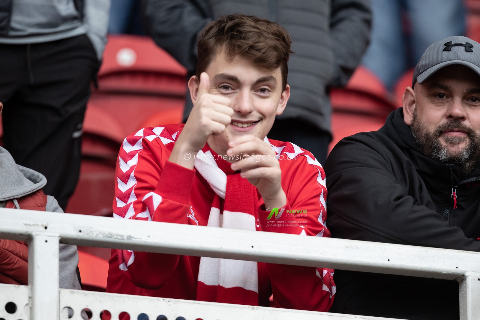 Middlesbrough supporters ahead of the Sky Bet Championship match Middlesbrough vs Bristol City at Riverside Stadium, Middlesbrough, United Kingdom, 5th November 2022

(Photo by James Heaton/News Images)