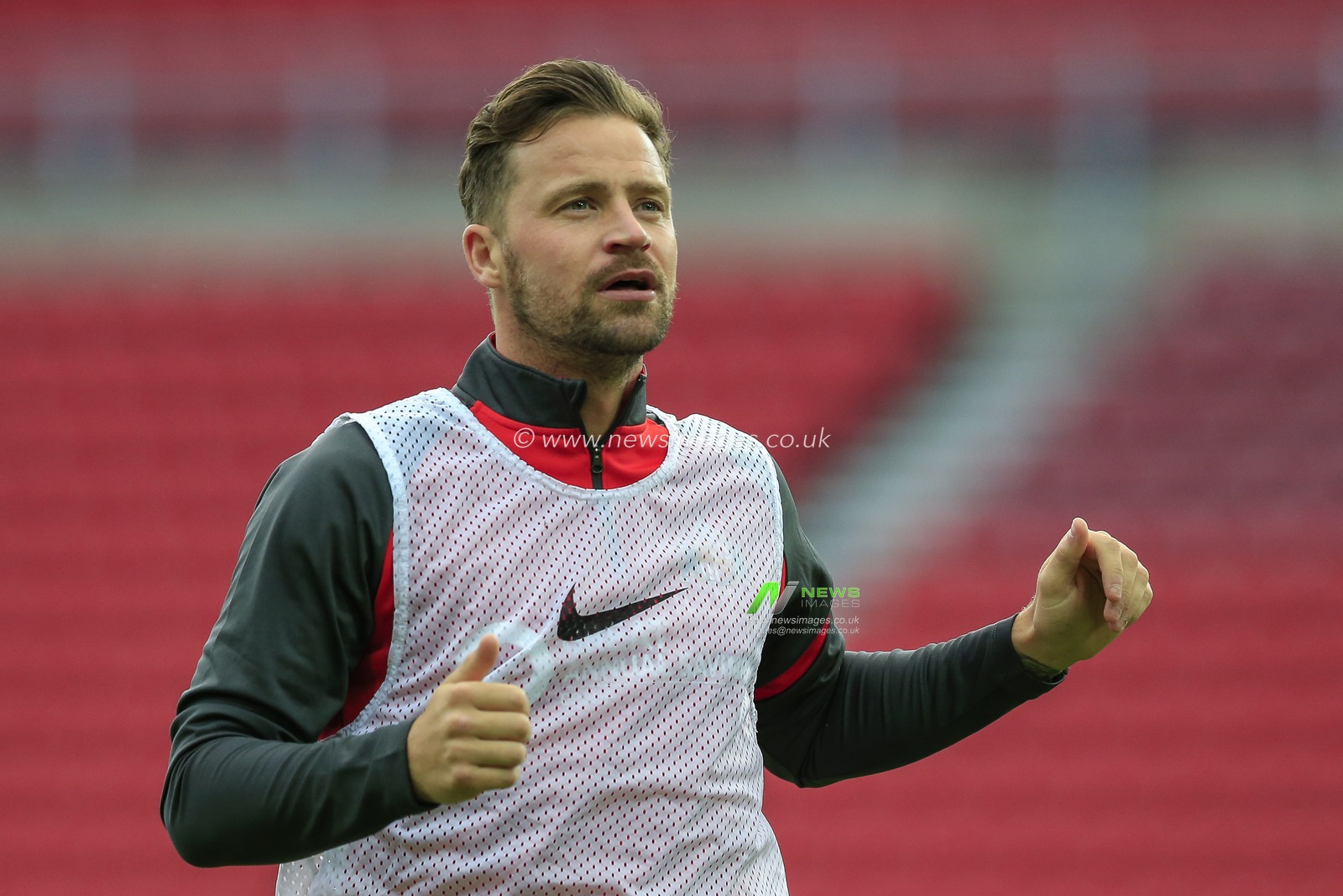 Chris Maguire (7) of Sunderland during the pre-game warmup
