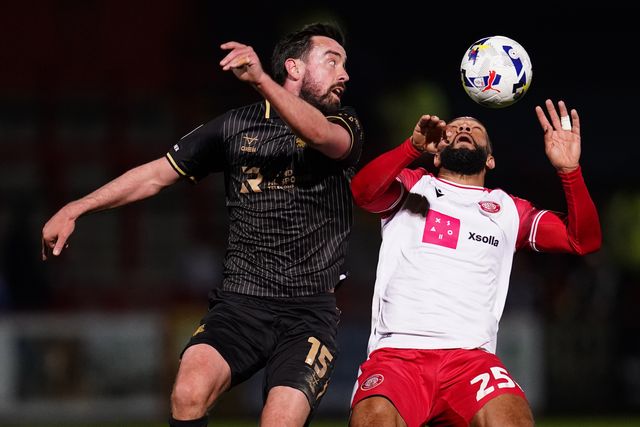 during the Sky Bet League One match Stevenage vs Barnsley at Lamex Stadium, Stevenage, United Kingdom on 21st April 2026

(Photo by Harvey Murphy/News Images)