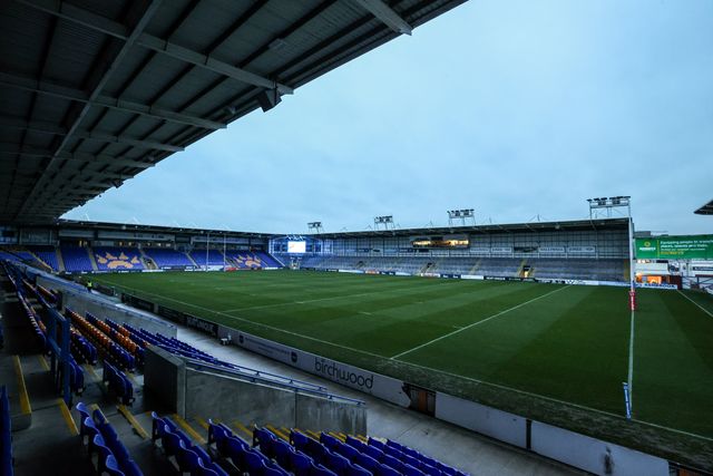 A general view of Halliwell Jones Stadium ahead of the Betfred Challenge Cup match Warrington Wolves vs Sheffield Eagles at The Halliwell Jones Stadium, Warrington, United Kingdom on 06 February 2026

(Photo by Alfie Cosgrove/News Images)