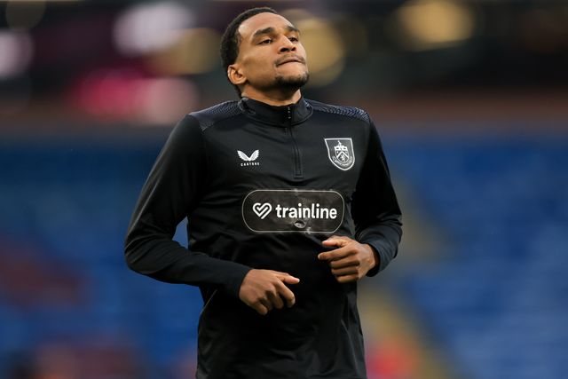 Andreas Hountondji of Burnley warms up ahead of the Sky Bet Championship match Burnley vs Middlesbrough at Turf Moor, Burnley, United Kingdom on 02 September 2026

(Photo by Jorge Horsted/News Images)