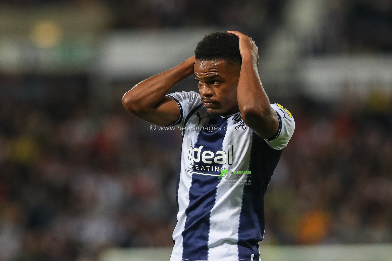 Grady Diangana #11 of West Bromwich Albion looks dejected during the Sky Bet Championship match West Bromwich Albion vs Burnley at The Hawthorns, West Bromwich, United Kingdom, 2nd September 2022

(Photo by Gareth Evans/News Images)