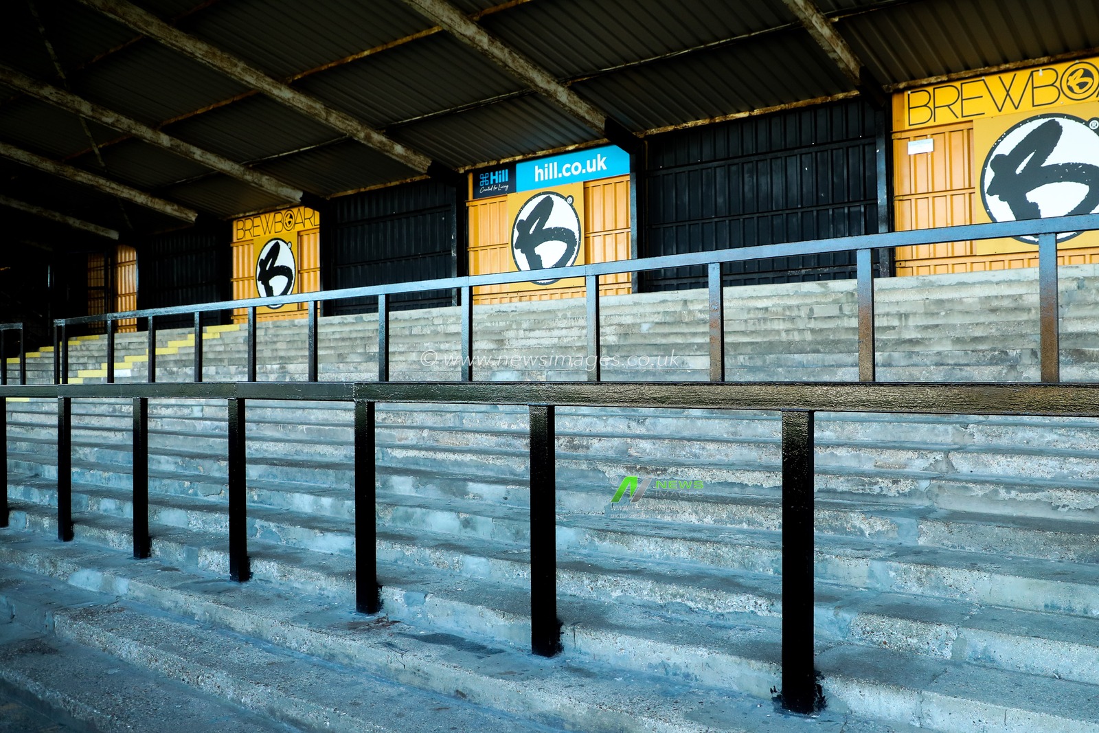 A detailed view of Cledara Abbey Stadium prior to the Sky Bet League 1 match Cambridge United vs Wrexham at Cledara Abbey Stadium, Cambridge, United Kingdom, 1st April 2025

(Photo by Izzy Poles/News Images)