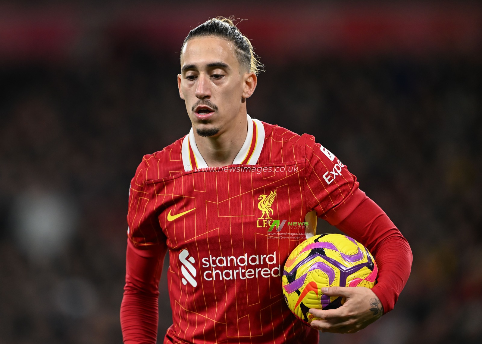 Kostas Tsimikas of Liverpool during the Premier League match Liverpool vs Brighton and Hove Albion at Anfield, Liverpool, United Kingdom, 2nd November 2024

(Photo by Cody Froggatt/News Images)