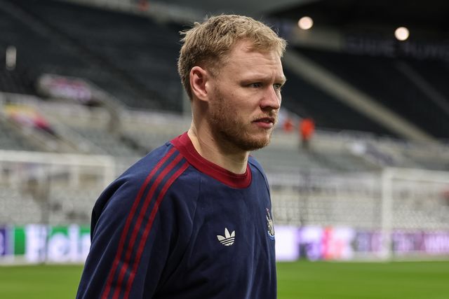 Newcastle Untied goalkeeper Aaron Ramsdale during the UEFA Champions League Knockout Round Play-offs Newcastle Untied vs Qarabag at St. James's Park, Newcastle, United Kingdom on 24 February 2026

(Photo by Mark Cosgrove/News Images)