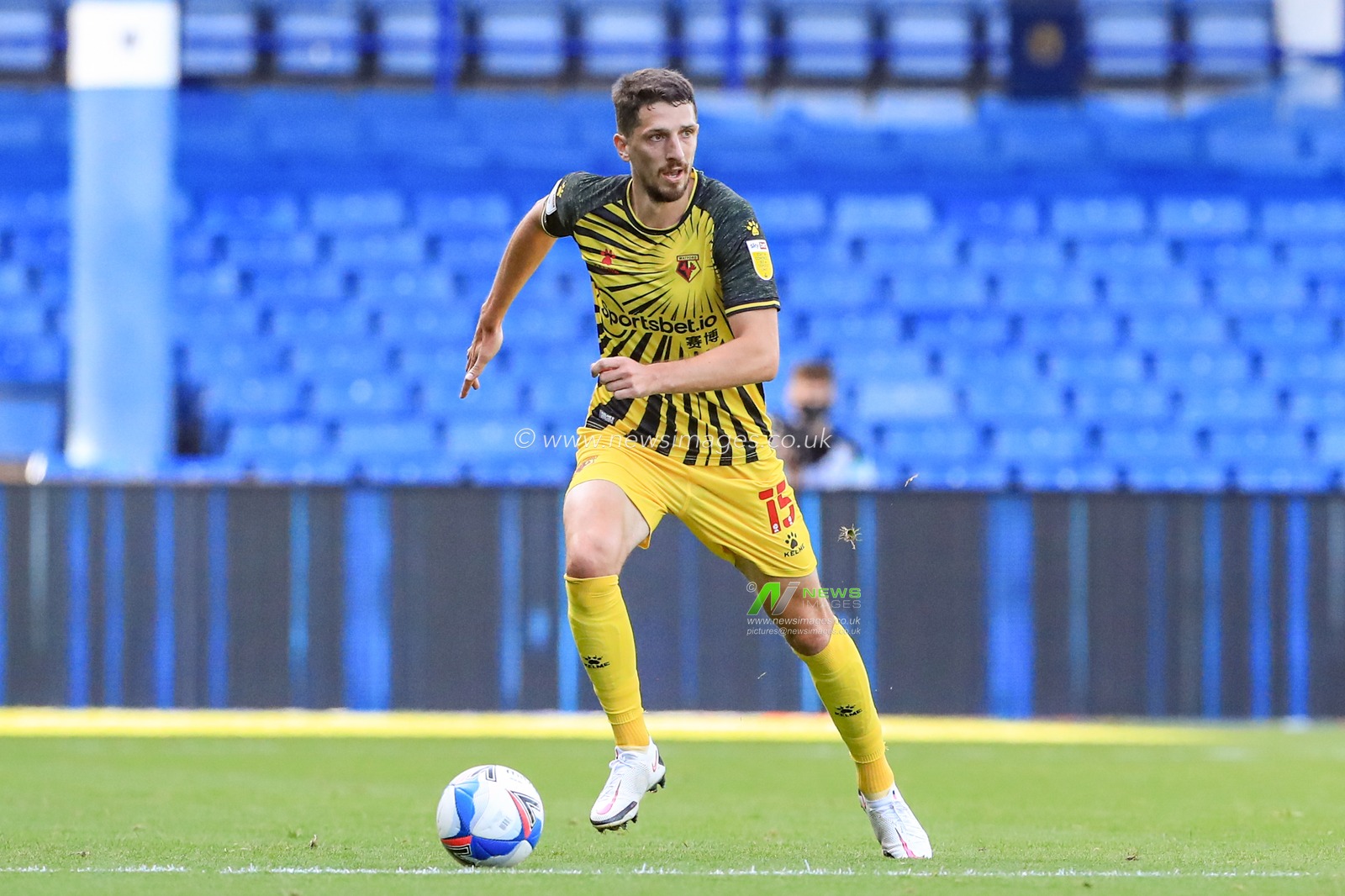 Craig Cathcart (15) of Watford during the game
