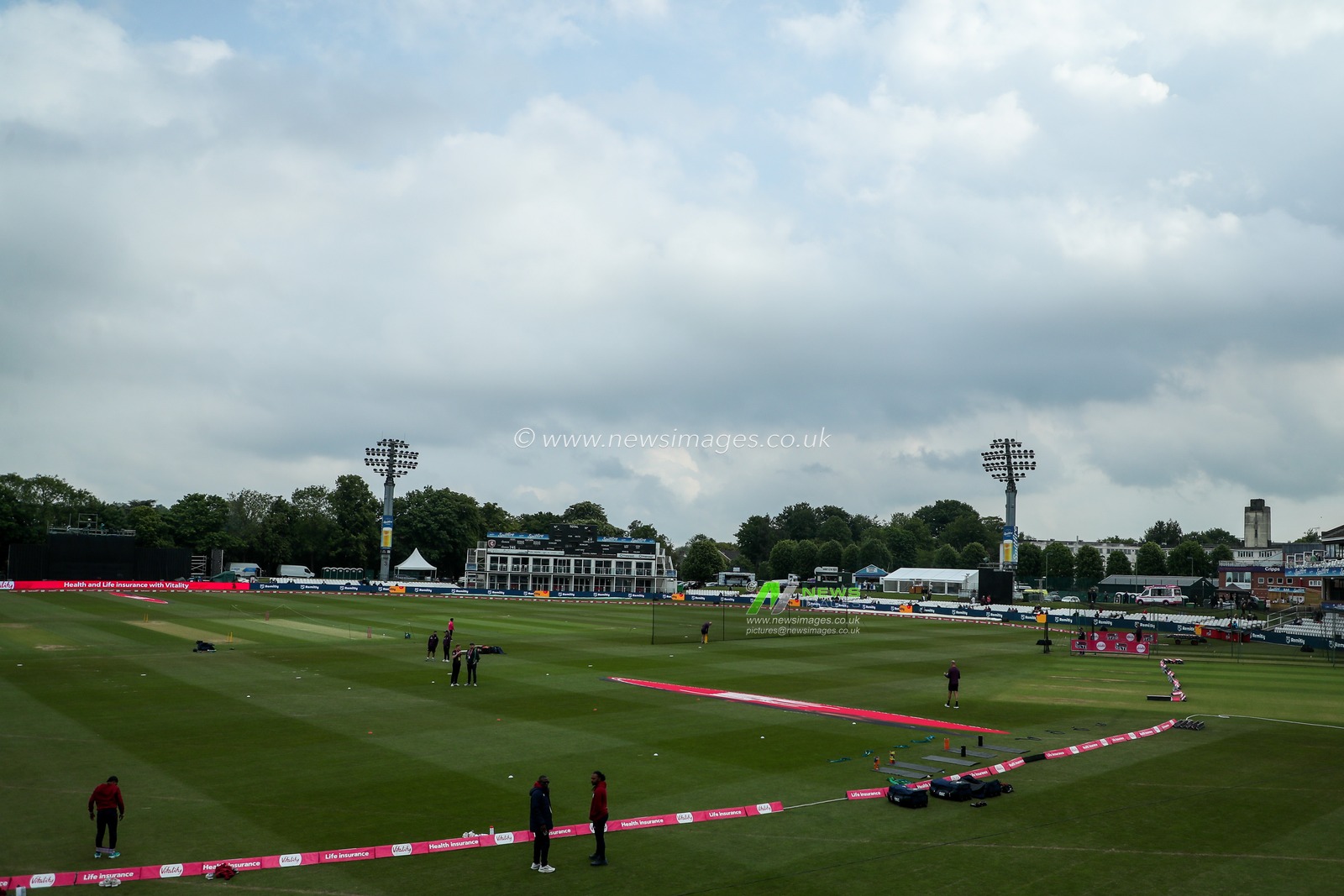 A general view of The Spitfire Ground prior to the 1st Vitality IT20 Series England Women v West Indies Women at The Spitfire Ground, Canterbury, United Kingdom, 21st May 2025

(Photo by Izzy Poles/News Images)