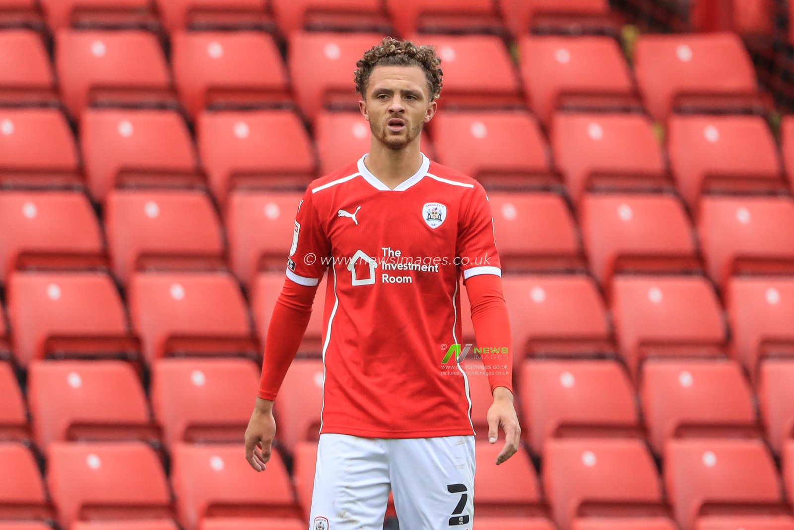Jordan Williams (2) of Barnsley during the game