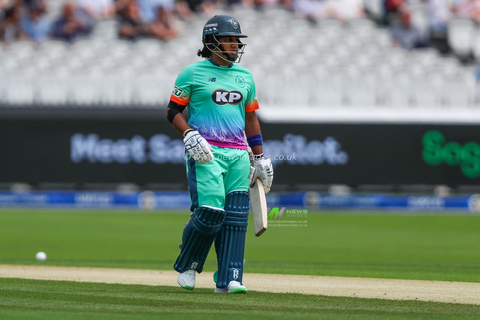Chamari Athapaththu of Oval Invincibles looks dejected following her dismissal during the The Hundred match London Spirit Women vs Oval Invincibles Women at Lords, London, United Kingdom, 4th August 2024

(Photo by Izzy Poles/News Images)