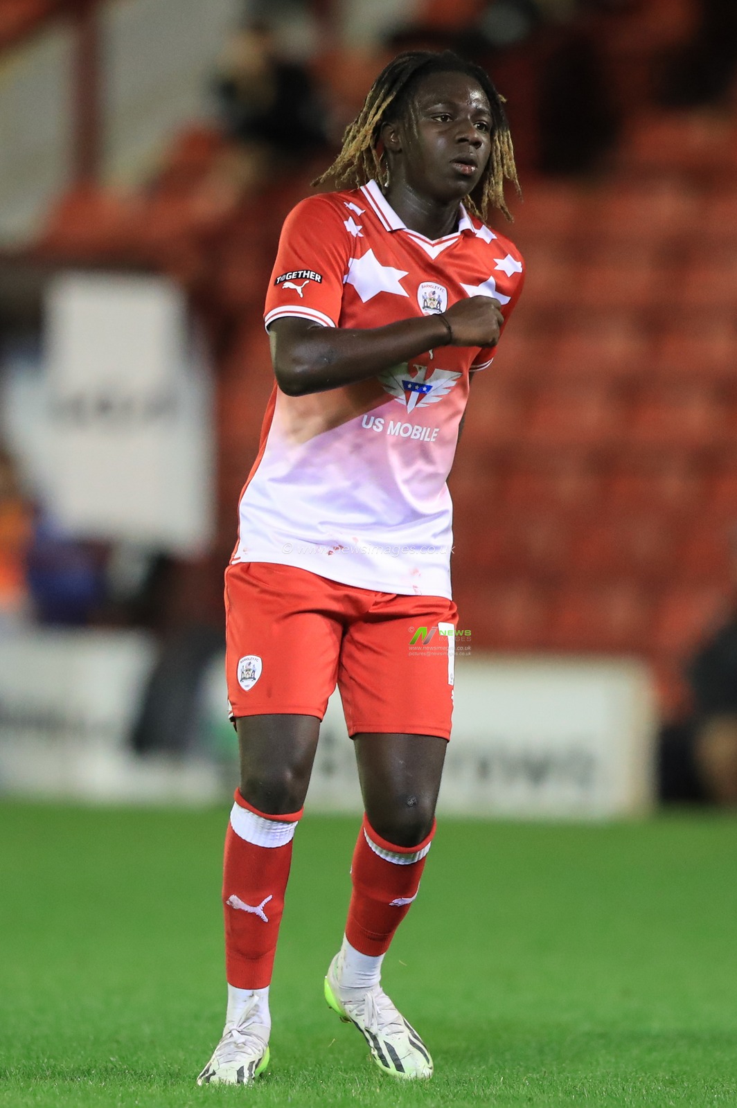 FÃ¡bio JalÃ³ #12 of Barnsley during the EFL Trophy match Barnsley vs Manchester City U21 at Oakwell, Barnsley, United Kingdom, 26th September 2023

(Photo by Alfie Cosgrove/News Images)