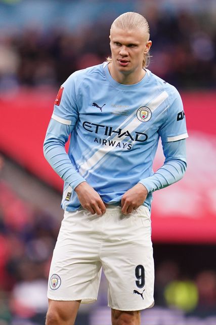 Erling Haaland of Manchester City during the Emirates FA Cup Final match Chelsea vs Manchester City at Wembley Stadium, London, United Kingdom on 16 May 2026

(Photo by Harvey Murphy/News Images)