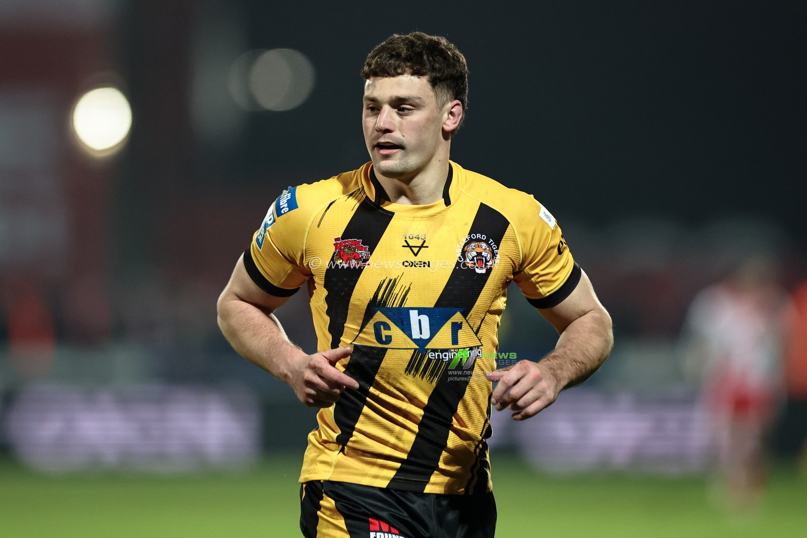 Josh Simm of Castleford Tigers during the Betfred Super League Round 1 match Hull KR vs Castleford Tigers at Sewell Group Craven Park, Kingston upon Hull, United Kingdom, 14th February 2025

(Photo by Mark Cosgrove/News Images)