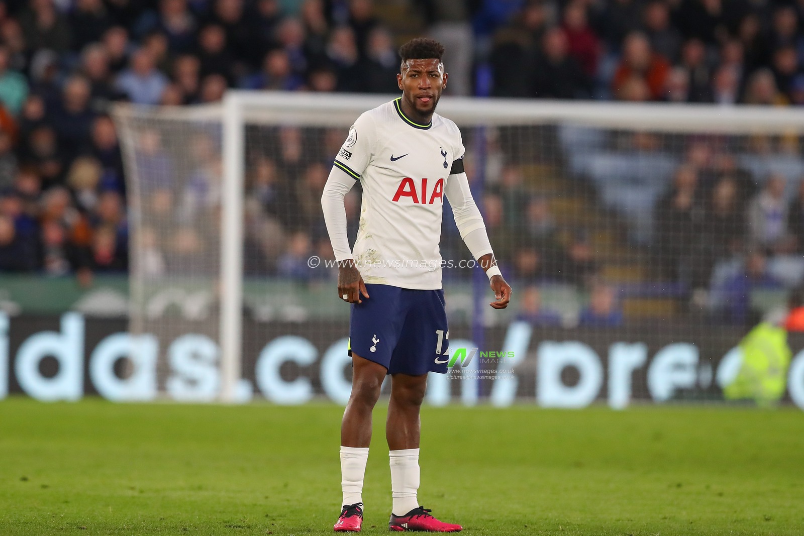 Emerson #12 of Tottenham Hotspur during the Premier League match Leicester City vs Tottenham Hotspur at King Power Stadium, Leicester, United Kingdom, 11th February 2023

(Photo by Gareth Evans/News Images)