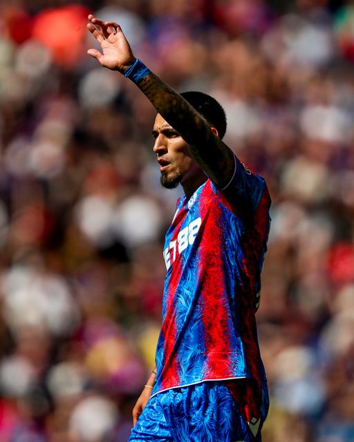Daniel Munoz of Crystal Palace in action during the Premier League match Tottenham Hotspur vs Crystal Palace at Tottenham Hotspur Stadium, London, United Kingdom, 11th May 2025

(Photo by Izzy Poles/News Images)